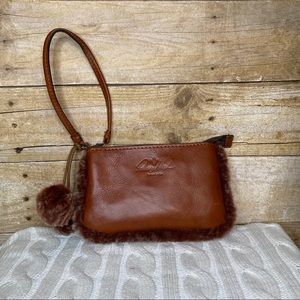 Patricia Nash Genuine Leather Wristlet